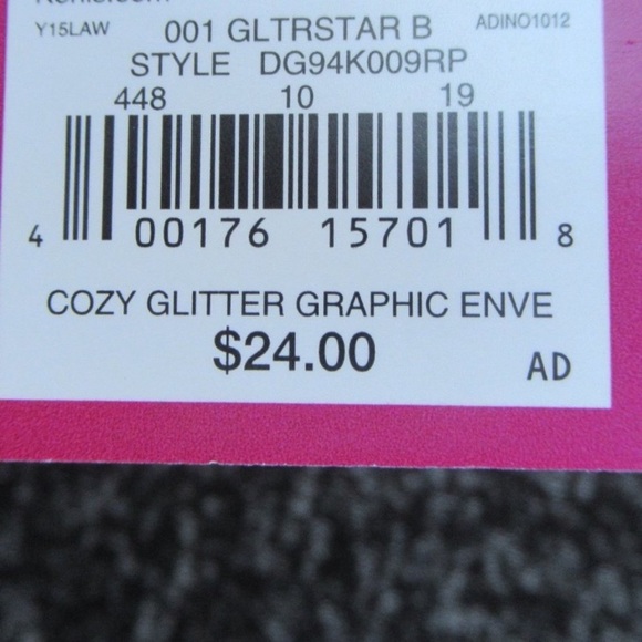 Relisted Girls XXL So Made of glitter cozy graphic long sleeve top - Picture 8 of 8